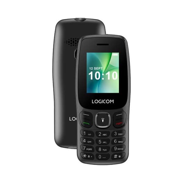 Mobiltelefon - LOGICOM - Posh 405 - 1,77'' - Dubbel SIM - 48 Mo - Svart