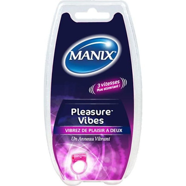 Manix Pleasure Vibes Vibrerande Ring Intensiv stimulering