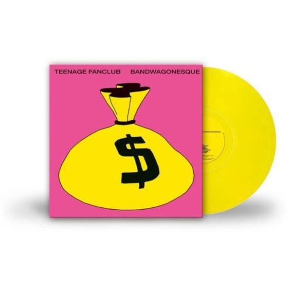 Teenage Fanclub - Bandwagonesque - Transparent gulfärgad vinyl [VINYL LP] färgad vinyl, gul, Storbritannien - Importera