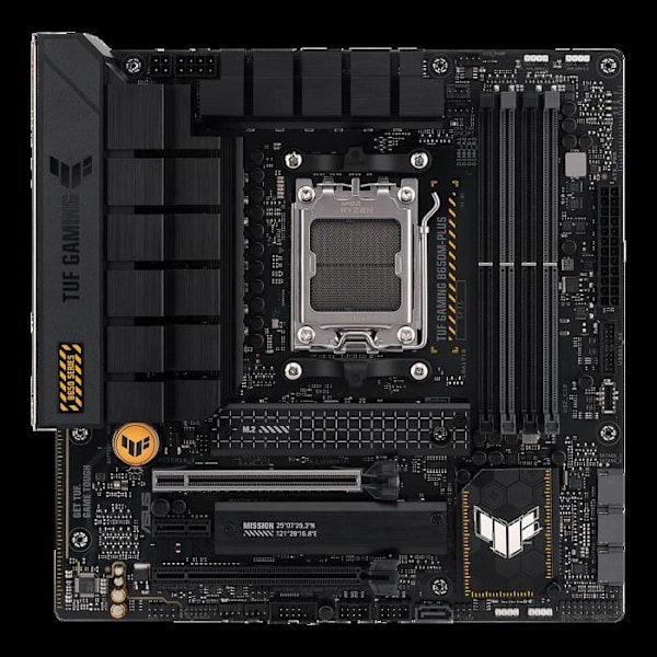 Moderkort - ASUS - TUF GAMING B650M-PLUS - AMD B650 - AM5 mikro ATX-plats