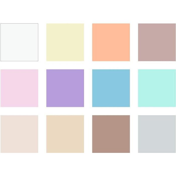 Pastelllera kit - FIMO - Set med 12 block att baka i ugnen - Mjuk och flexibel - Diverse färger Flerfärgad