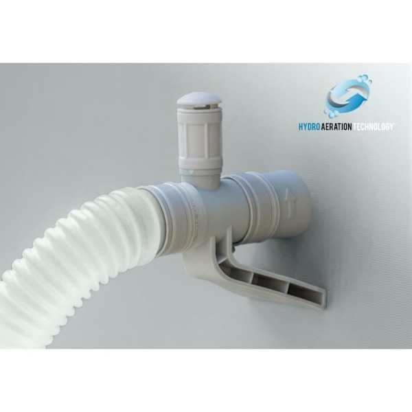 Intex ovan mark pool Prism Ram 400 x 200 x 122 pvc grå