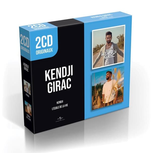 Coffert CD - Kendji - L'école de la vie - Internationell variation - 2 originala CD - Album
