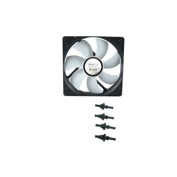 PC-fläkt - Gelid Solutions - Silent 12 - 12 cm - 1000 varv/min - 20,2 dB