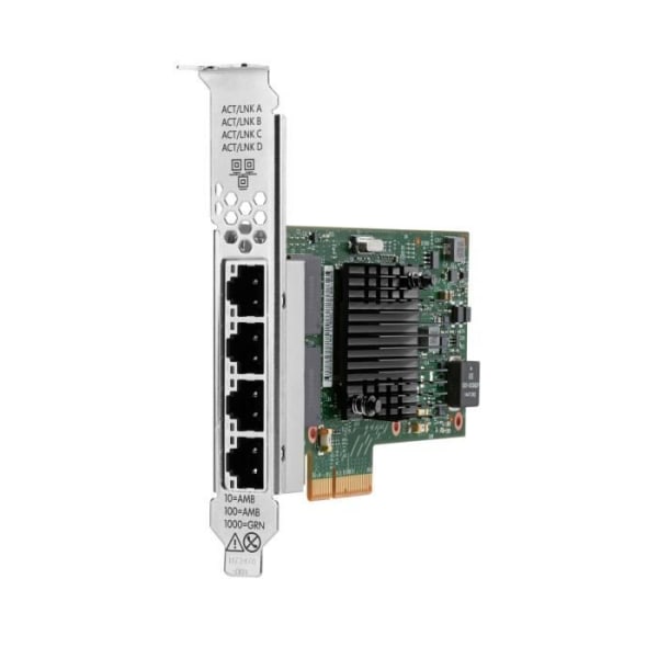 Hewlett Packard Enterprise Ethernet 1 Gb 4-portars BASE-T I350-T4 Intern 1000 Mbit/s