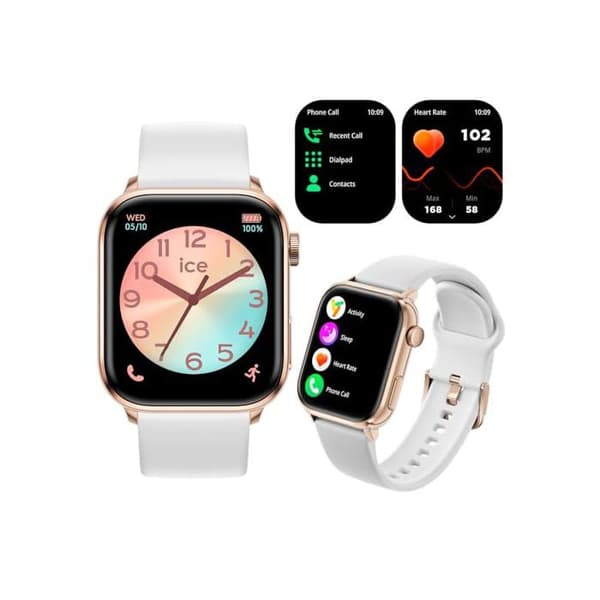 Klocka - ICE WATCH - 022537 - Roséguld - Vit - 1.96 AMOLED Vit