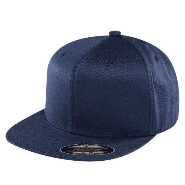 Flexfit Men Caps / Flexfitted Flat Visir Blå L/XL