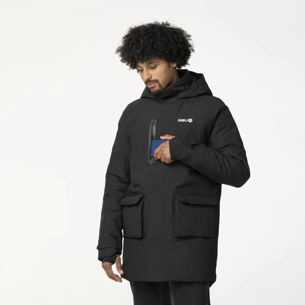Veste Agu Defender svart jag