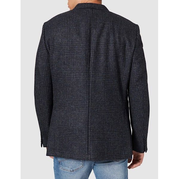 Jacka - perfecto - bomber Hackett london - HM443010 - Shetland GCHK Zip Out Jacka, Marinblå/Grå, 40 Herrar Marinblå/grå XL