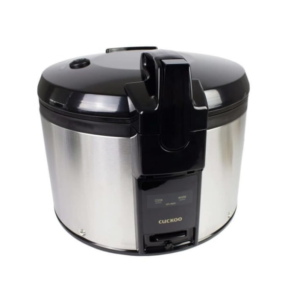 CUCKOO SR-4600 SVART RISKOKARE, ROSTFRITT STÅL 4,6 L