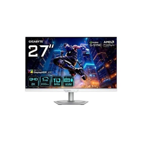 Monitor Gigabyte M27Q2 ICE 27" QHD 200Hz SS-IPS Quantum Dot HDR400 1ms FreeSync Premium Vit