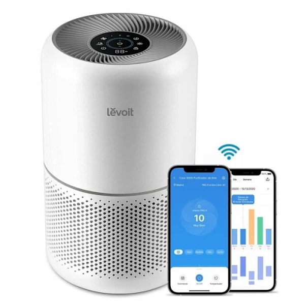 Luftrenare - Levoit - Core 300S - Ionic - Renoverad - 2 års garanti