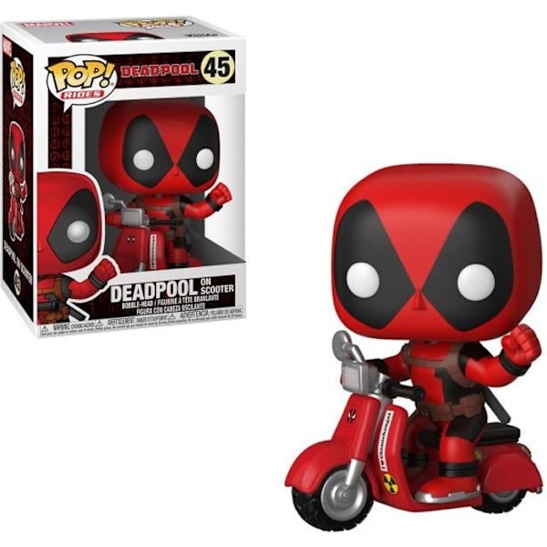 Funko Pop! Marvel - Deadpool: Deadpool & Scooter Deadpool med skoter