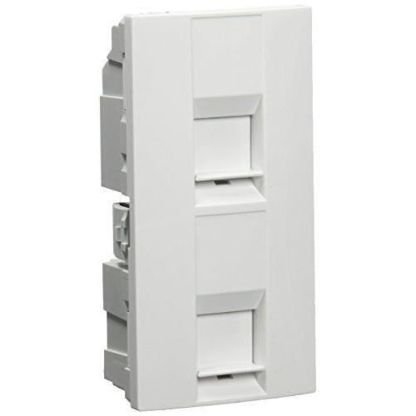 Schneider Electric Dubbel RJ45-kåpa (Infra+) - MGU9.478.18