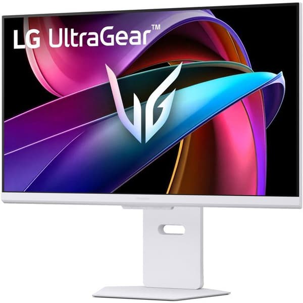 Spel-PC-skärm - LG ELECTRONICS - 32" - 4K UHD - 144Hz - IPS-panel - 1ms - 32G810SA-W - Höjdjusterbar
