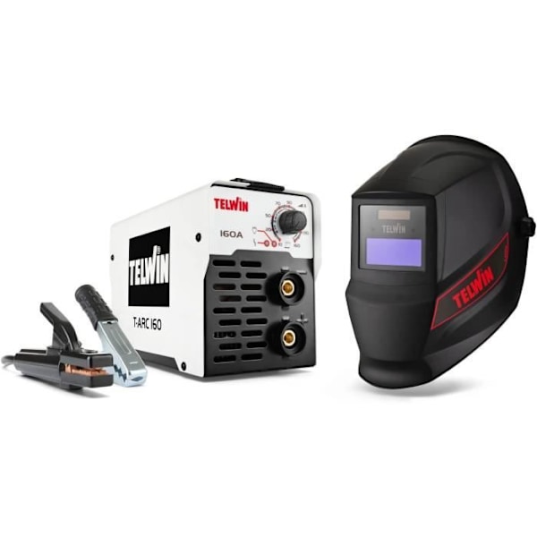 Telwin 816163 T-Arc 160 230V ACXMask MMA elektrodsvejsningsmaskine