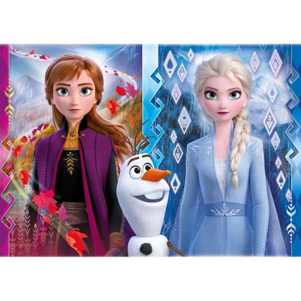Disney Frozen 2 Pussel - CLEMENTONI - 30 bitar - För barn från 4 år Flerfärgad