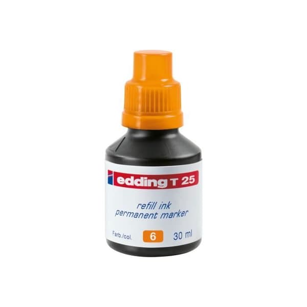 edding T 25 Orange permanent bläck 30 ml