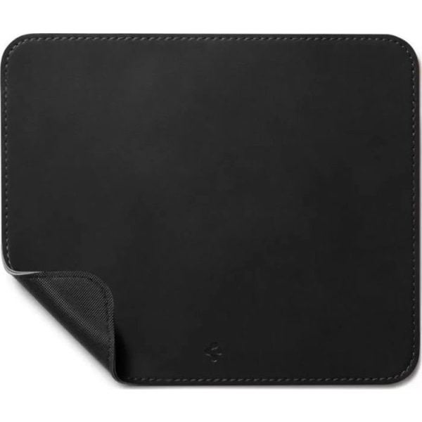 Spigen skrivbordsdyna - APP04760 - Velo Vegan PU-lädermusmatta med anti-slip gummibas - svart
