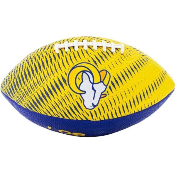 Wilson NFL Team Baklucka Los Angeles Rams Jr Ball WF4010019XBJR, unisex, gul, amerikanska fotbollsbollar Gul 7