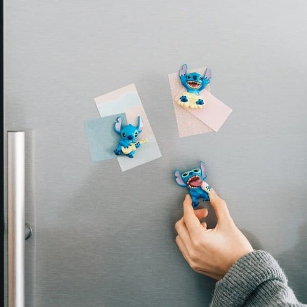 Magnet Erik Disney Stitch (x3) blå