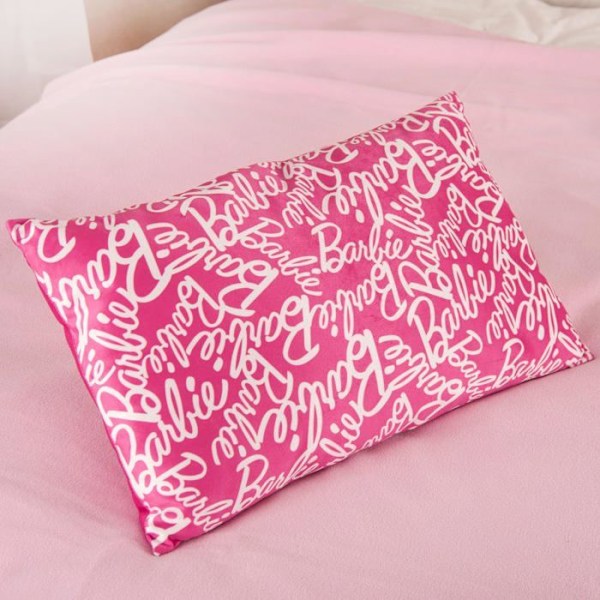 Coussin Herding Coussin Barbie, 30 x 50 cm, Dekorativ och mysigt kuddar för barn, 100% polyester, Mjuk Velboa