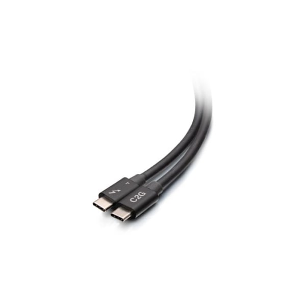 C2G 2.5ft Thunderbolt 4 USB C