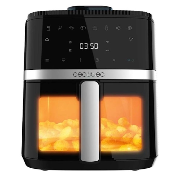 Cecotec Fritös utan olja Cecofry Drip 5000 Svart