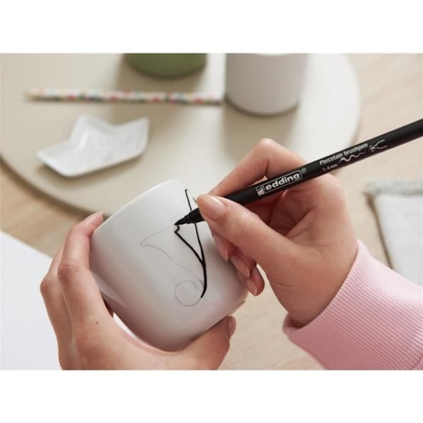 Porcelain pensel filt 4200 utställning av 18 assorterade