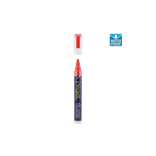 Vattenfast kritpennor 2-6 mm Röd Röd