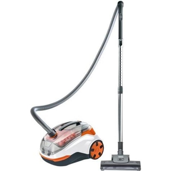 Thomas Cycloon Hybrid Pet & Friends Canister dammsugare påslös 1400 Watt vit-orange
