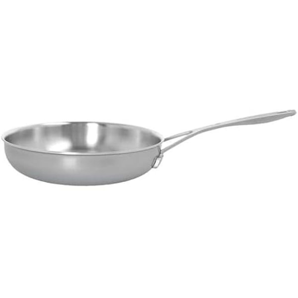 Stekpanna - DEMEYERE - Industry 5 - 24 cm - Rostfritt stål 18/10 - Induktionskompatibel Silver