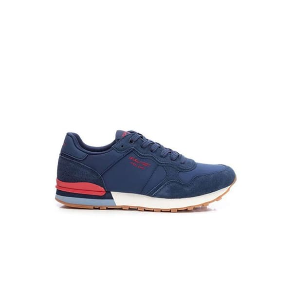 Sneakers i PU-textil - Teddy Smith. Blå 44