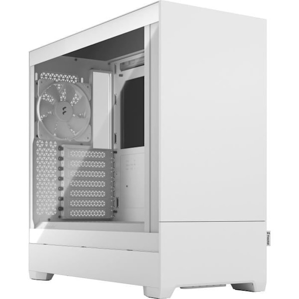 PC-fodral - FRACTAL DESIGN - Pop Silent White TG - Vit (FD-C-POS1A-04)