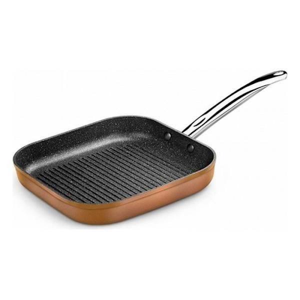 Grill - Monix - M740030 - 28 cm - Aluminium - Non-stick
