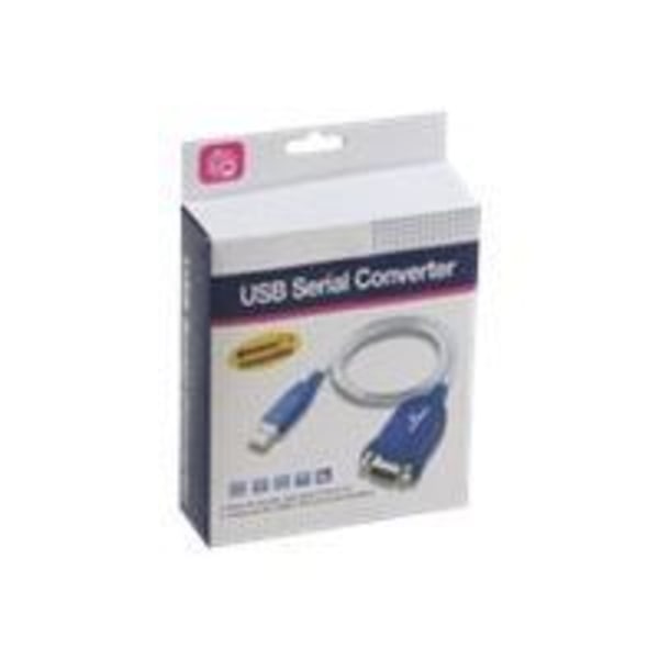 USB/Seriekabel - Microconnect - DB-9 (H) - 1,8 m - USB 4-pinnar typ A (H) - Svart