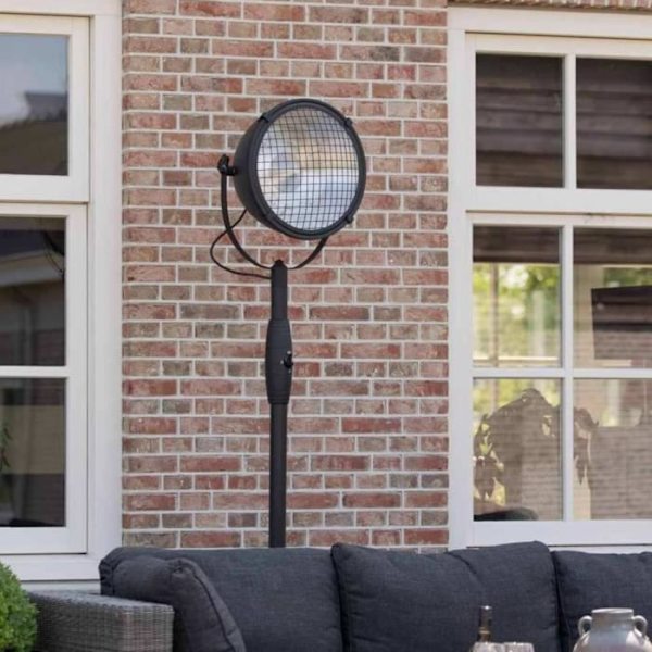 Sunred Indus Golvvärmare 2100 W Halogen Svart Svart