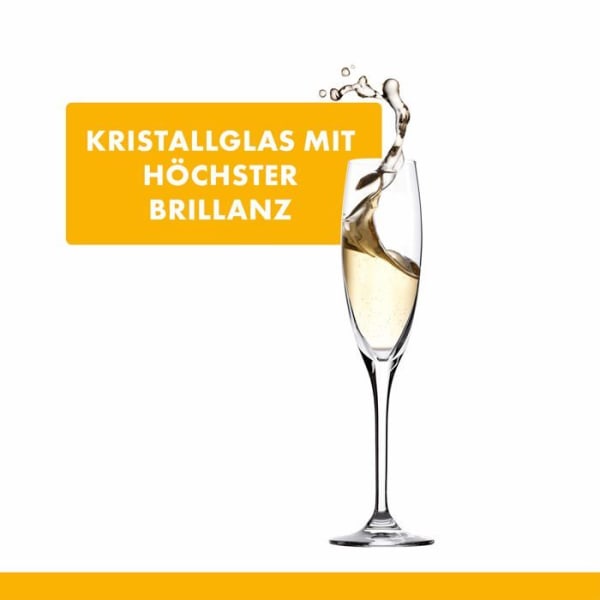 Champagneglas - champagneglas - Ilios champagneflöjt - 222298005 - Champagneglas N 4, set om 6