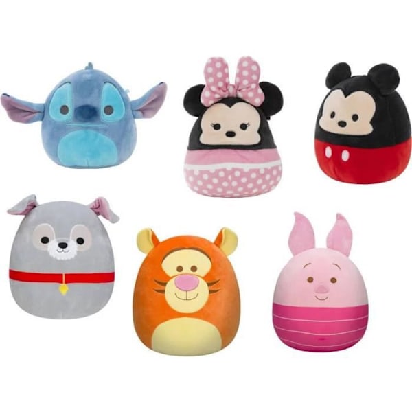 Plysch - Squishmallow - 35 Cm Disney Squad - Vit - Barn - Plysch