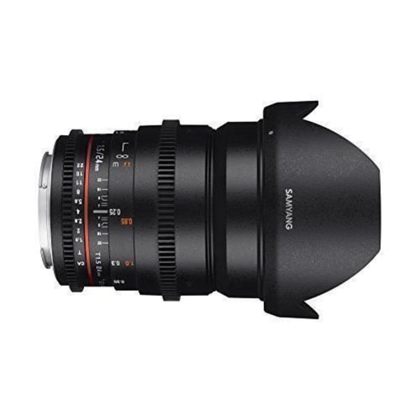 Objektiv - Samyang - 24mm T1.5 VDSLR ED AS IF UMC II - Svart - Vidvinkel - SLR