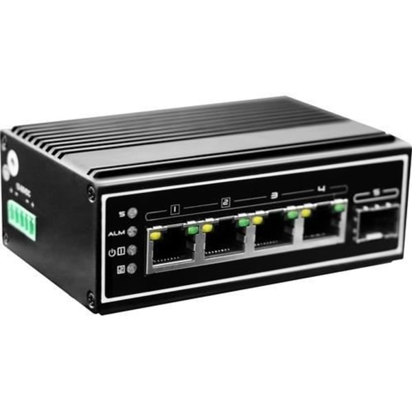 Ohanterad Gigabit Ethernet-nätverksswitch - LEVELONE - IGP-0502 - 4 portar - Auto MDI/MDI-X