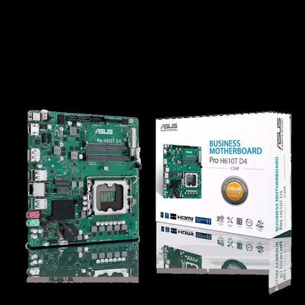 ASROCK Moderkort Pro H610T D4