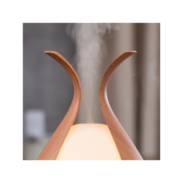 Doftspridare - Medusa - Beige - H 20 cm - 200 ml - Kall diffusion - Anpassningsbar LED Beige