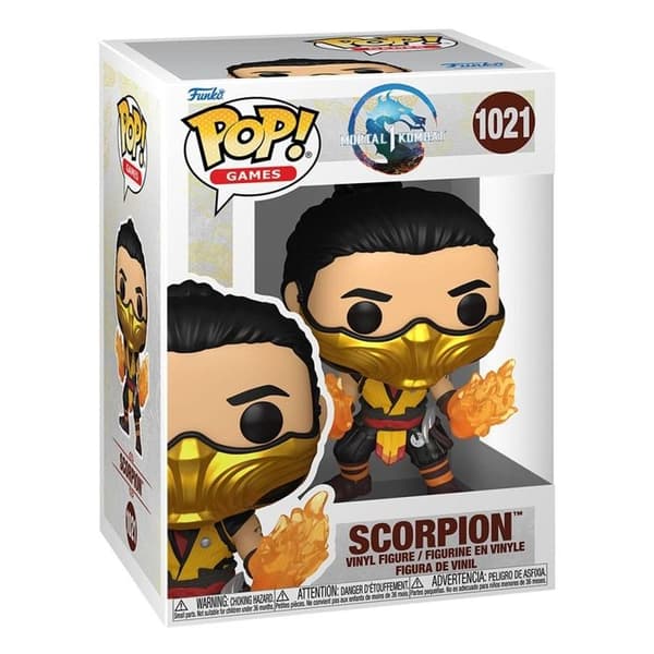 Funko Pop Games Mortal Kombat 1 Scorpion Figur