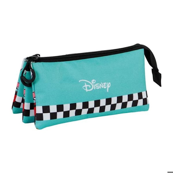 Trousse Triple FAN 2.0 - Disney Mickey Mouse Rutor - Blå - One Size Blå