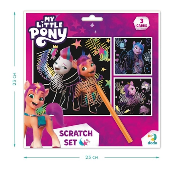 SKRATTAKONST MY LITTLE PONY KONST FÖR BARN