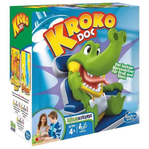 Sällskapsspel - HASBRO - CROC'DENTIST - Utg. 2015 - Från 4 år - För barn