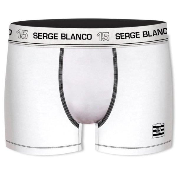 SERGE BLANCO boxershorts i bomull för män, boxershorts för män, perfekt passform, allergivänliga (paket med 5) Flerfärgad XL