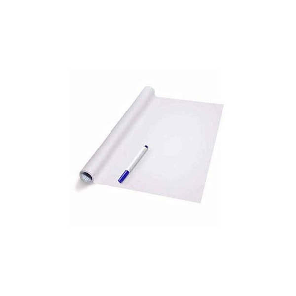 Klistretavla - Ospecificerad - 0.45 x 2 m - Vit - Värmeresistent - Permanent lim