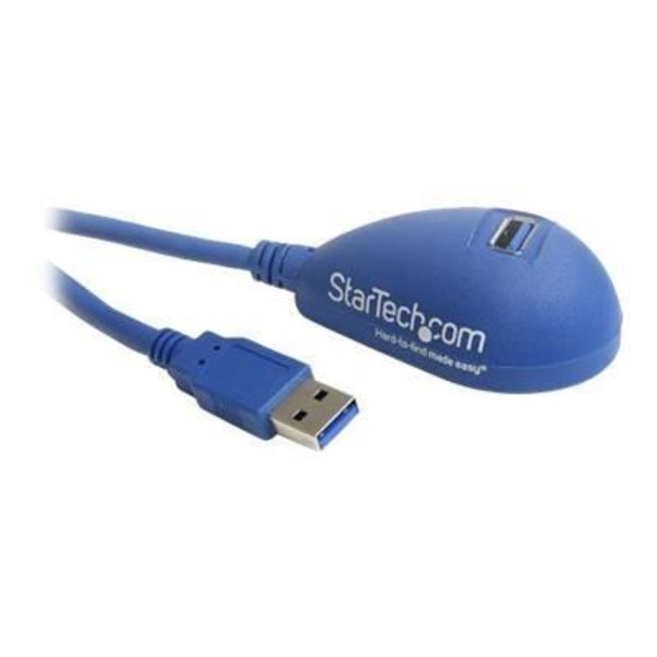 1,5 m USB 3.0 A till A-förlängningskabel - M/F - SuperSpeed USB A-förlängningskabel i blått - M/F - USB3SEXT5DSK